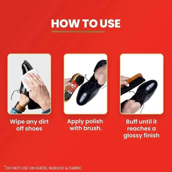 Kiwi Black Shoe Polish Wax Tin Extra Large - For Shoe Care & Maintenance 200ml