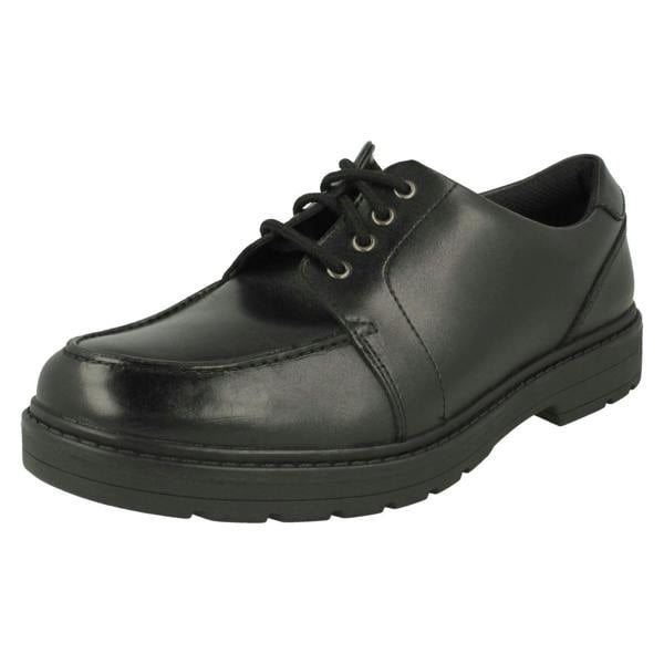 Clarks Boys Clarks Lace Up School Shoes Loxham Pace Y