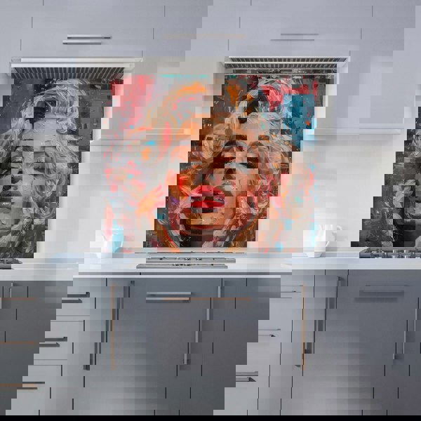 Warren Reed - Designer Vivid Marilyn: A Modern Expression Kitchen Splashback