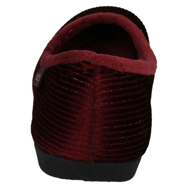 Padders Ladies Padders Casual Slip On Textile Slippers - Ballerina