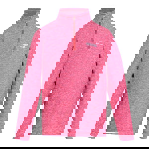 Regatta Childrens/Kids Hot Shot Quarter Zip Fleece Top - Pop - 