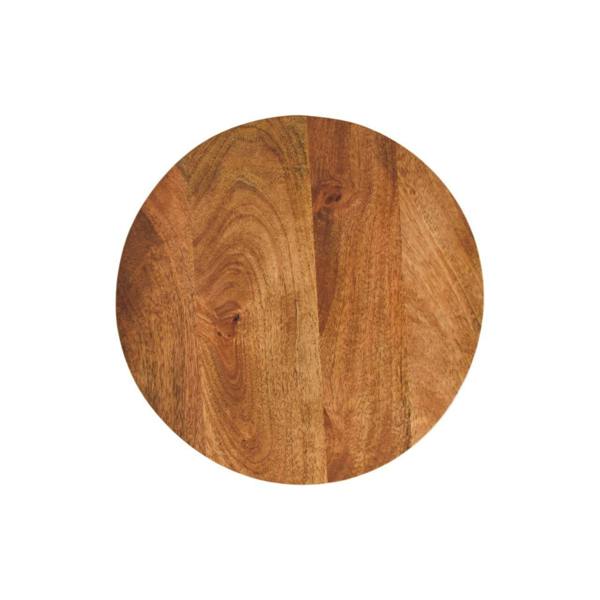 Artisan Furniture Solid Mango wood Curved Base Side Table