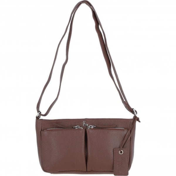 Ashwood Real Leather Crossbody Bag: Iverness