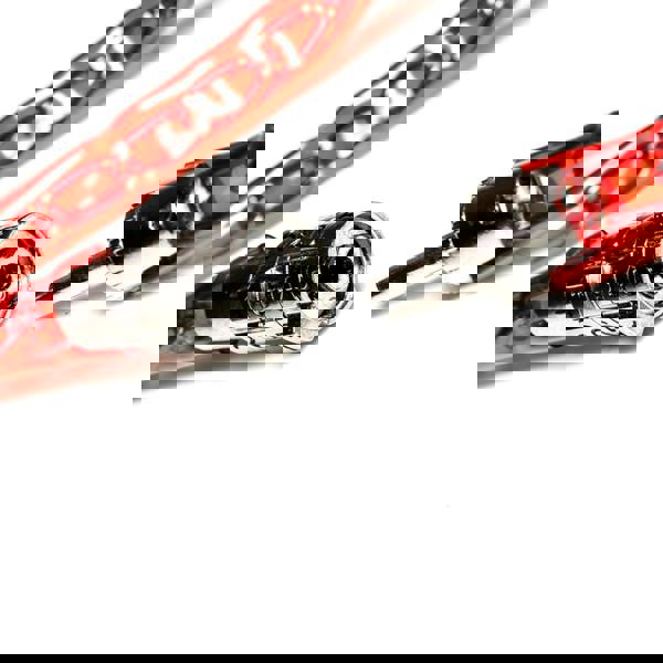 Awe Steel Combination Chain Bike Lock Red