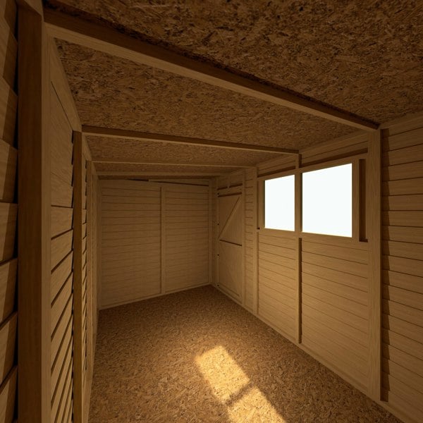 Shire Overlap Pent 10x6 Storage Shed - Best Shed