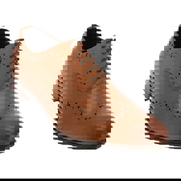 Dune London Mens Sign Leather Brogues - Brown