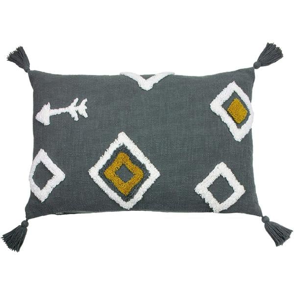 Furn Inka Cushion Cover - Charcoal