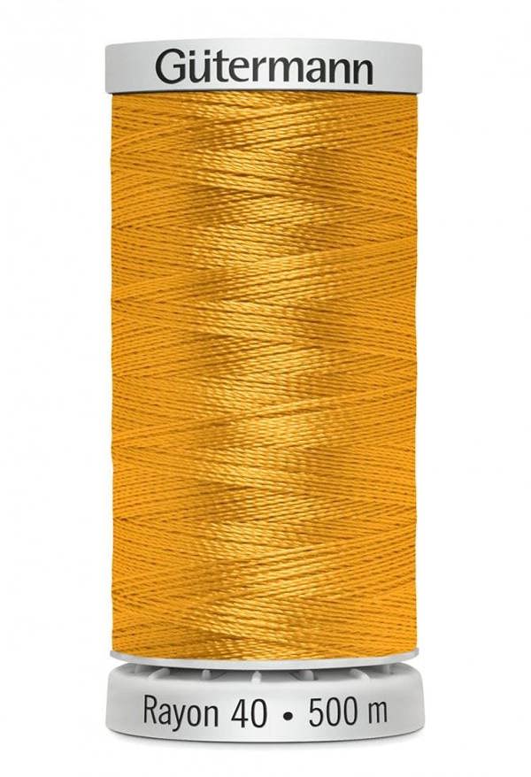 Gutermann No 40 Sulky Rayon Embroidery Thread 500m Rayon Thread Suitable For Embroidery