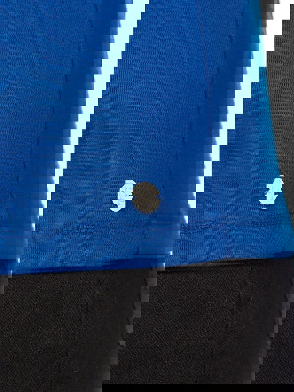 PennyPlain Royal Blue High Neck Top