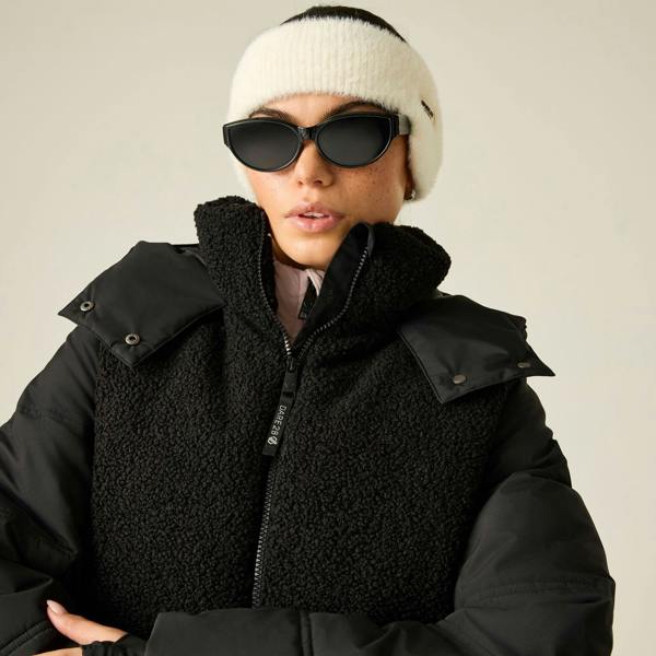 Regatta Womens/Ladies Borg Padded Jacket - Black - 
