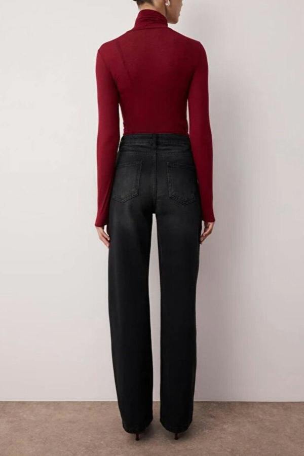 WOVCOR High Waist Wide Leg Jeans