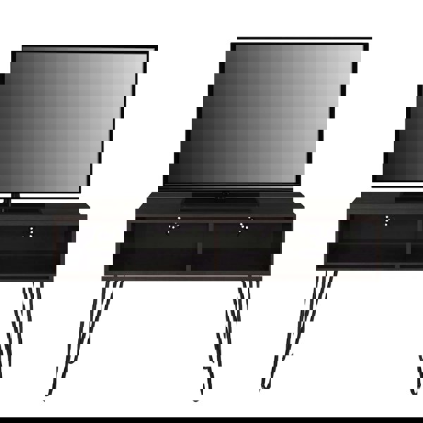 Dorel Home OWEN RETRO TV STAND 42 ESPRESSO