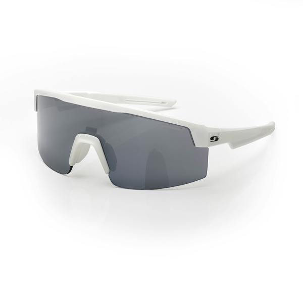 SUNWISE Stride White with Anti-Fog Sports Sunglasses