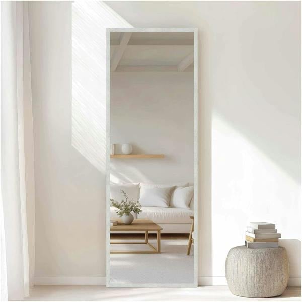 Nielsen Star Aluminium Wall Mirror - Rectangular - Silver