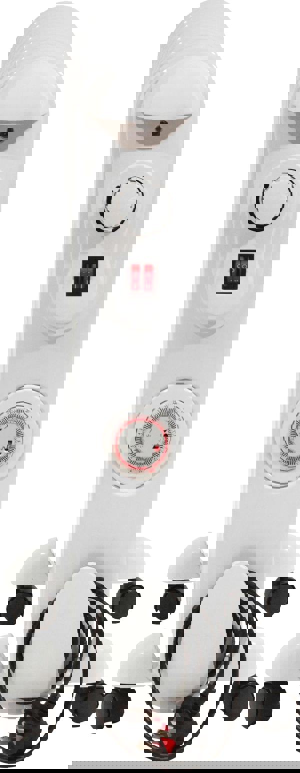 St Helens Prem-I-Air 2.5 kW 11 Fin Oil Filled Radiator with 24 Hour Timer