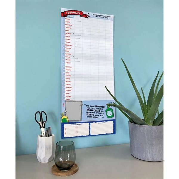 Dad's Family Organiser 2026 - 2027, Family Planners, Month To View, Humour, Gift