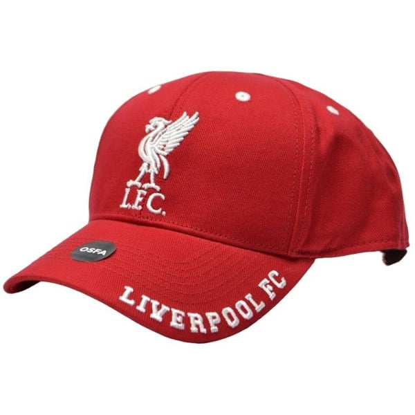 Liverpool FC Unisex Adult Mass Frost Snapback Cap - Red/White