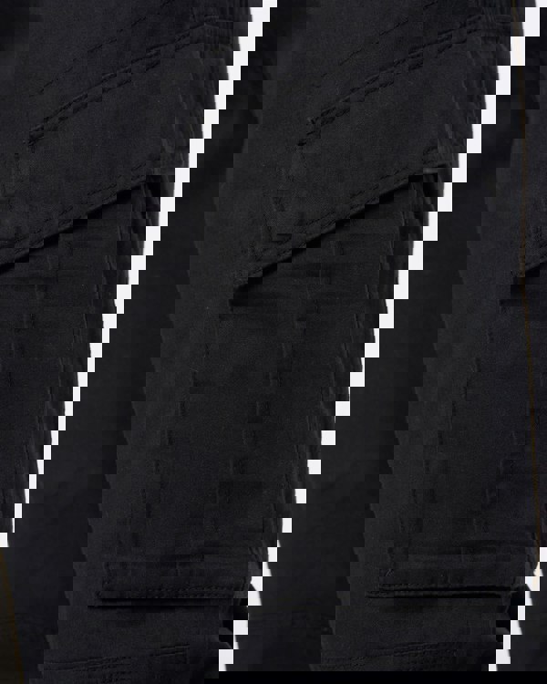Crosshatch Sidemoore Cargo Pants Black
