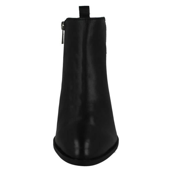 Leather Collection Ladies Leather Collection Zip Up Ankle Boots F51050