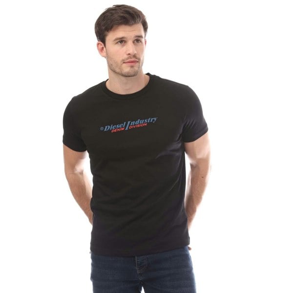 Diesel Mens T Diegor Slim T-Shirt - Black