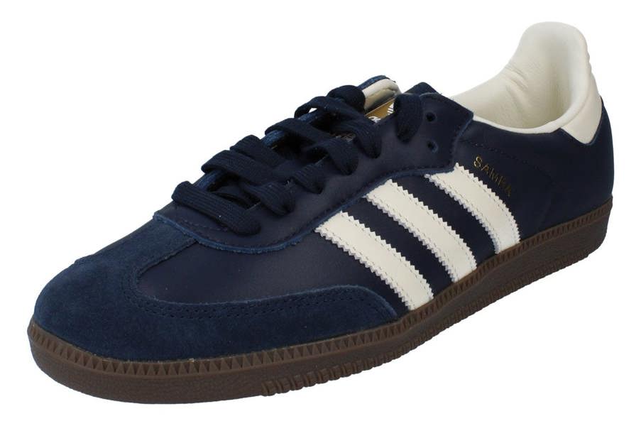Adidas Originals Samba Og Mens Trainers Sneakers  ID2056 - Navy White Gum ID2056 - Photo 0