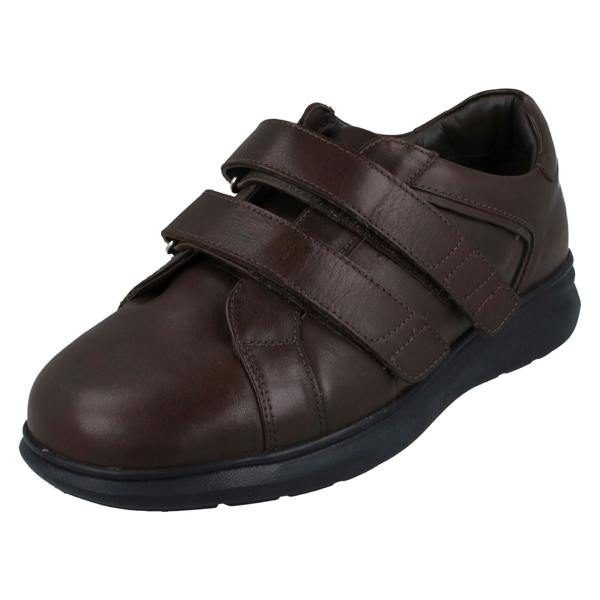 DB Shoes Mens DB Shoes Extra Wide Hook And Loop Straps Removable Insole Hugo