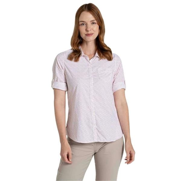 Craghoppers Womens/Ladies Gisele Regular Shirt - Corsage Pink - 