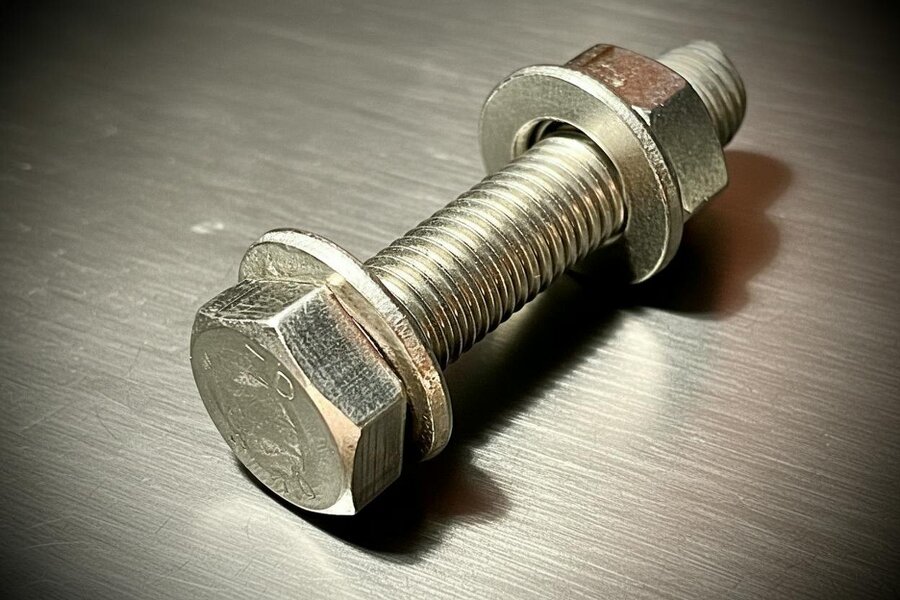 Fixaball M3 Hex Set Screw Bolt Nut Washers A2 304 Stainless Steel
