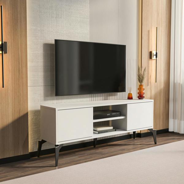 Decorotika Lojo Modern Tv Stand TV Cabinet for TV's up to 55"