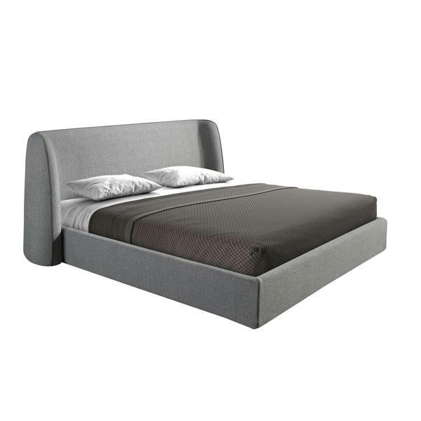 Angel Cerdá Bed in Dark Grey Fabric 7145