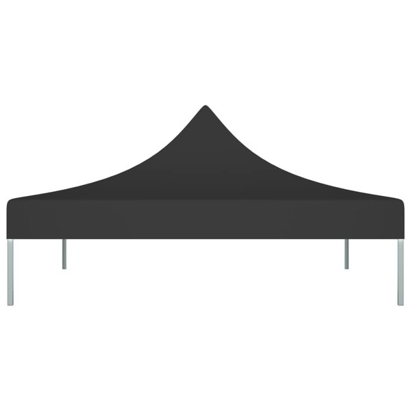 Berkfield Party Tent Roof 2x2 m Black 270 g/m�__