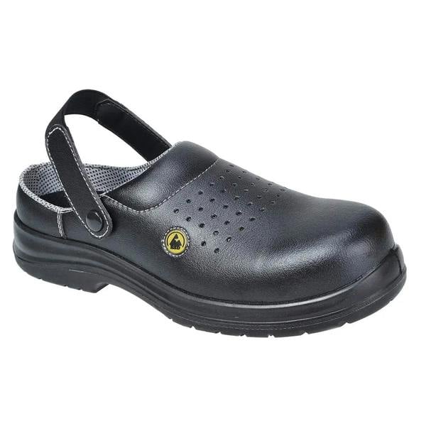Portwest Compositelite ESD Perforated Safety Clog SB AE - Hi-Vis Trousers