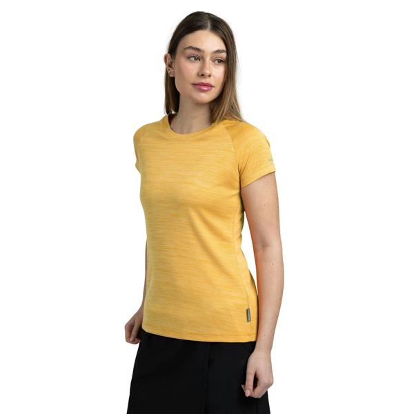 Trespass Womens/Ladies Vickland TP75 Active T-Shirt - Pale Maize Marl - 