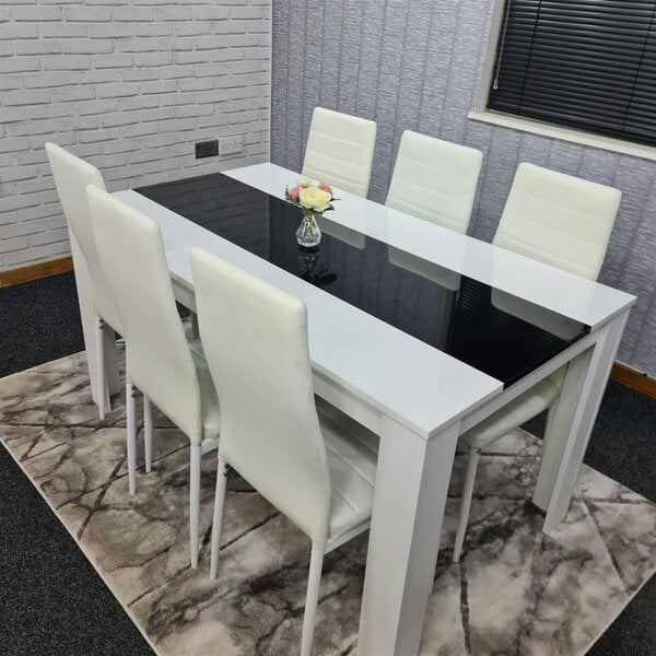 Kosy Koala Dining Table Set with 6 Chairs Dining Room and Kitchen table set of 6
