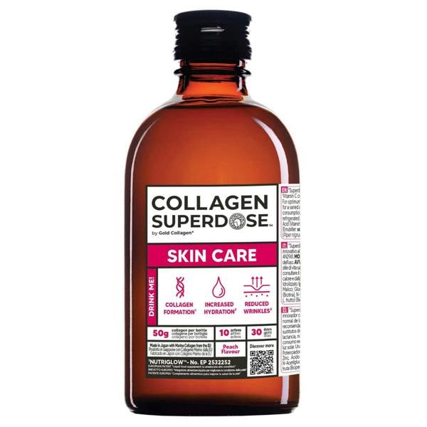 Gold Collagen Liquid Supplement Collagen Superdose Skin, Nails & Health Liquid Supplement 300ml