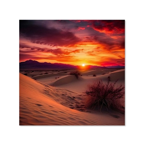 Warren Reed - Designer Sunset In The Desert Kitchen Splashback