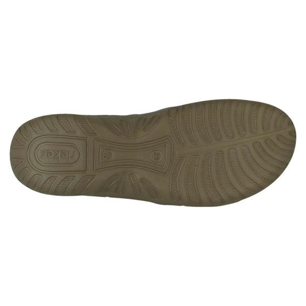 Rieker Ladies Rieker Casual Hook and Loop Strap Sandals 64870