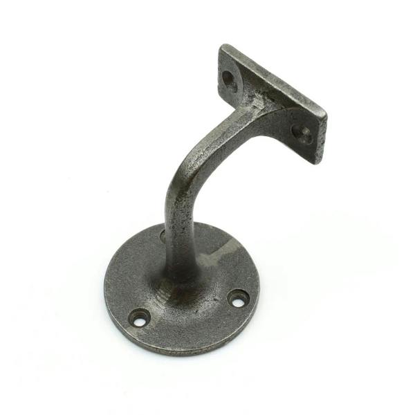 Handrail Bracket Medium Duty Cast Antique Iron 80mm / 3.75" - Single Bracket