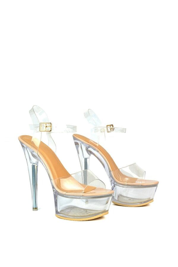 XY LONDON High Platform Stiletto Heel Sandals