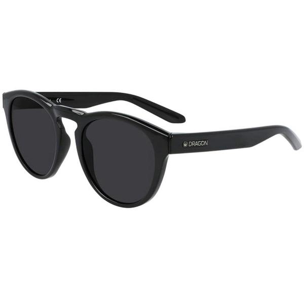 Dragon OPUS - Black with Polarized Lumalens Smoke Lens