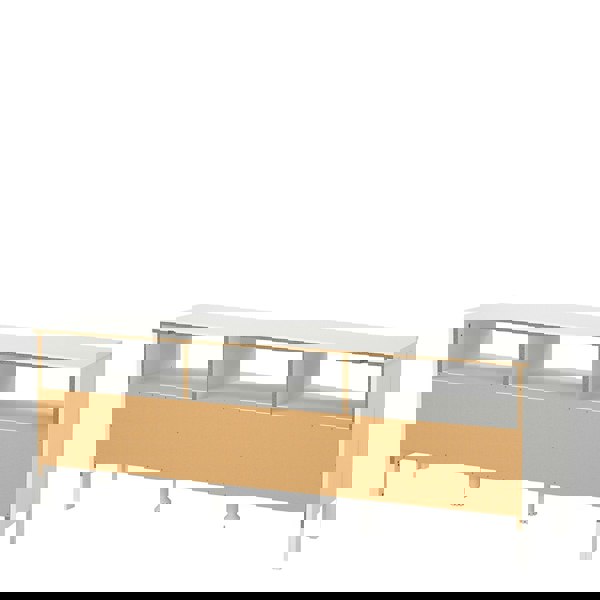 Furniture To Go Madrid TV Unit 3 Drawers in White