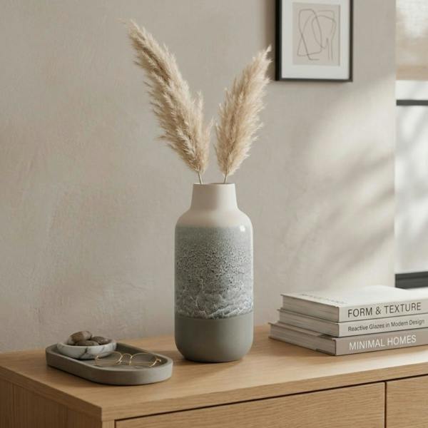 Garden Greatness Marina Reactive Glaze Vase