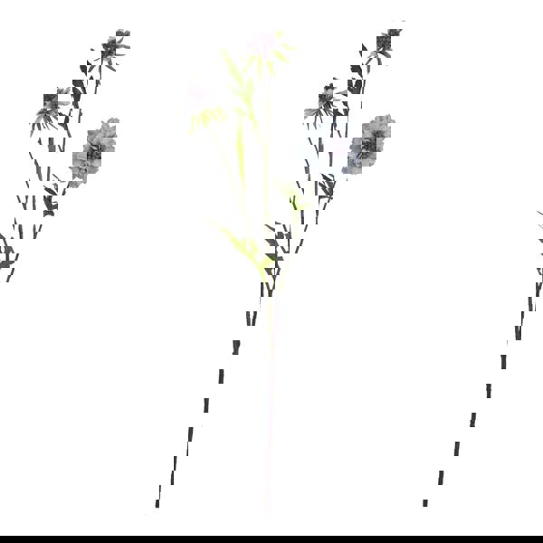 Hill Interiors The Natural Garden Collection Scabious Stem Artificial Plant - Blue - 