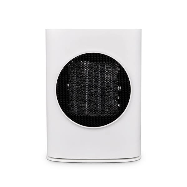 MYLEK Fan Heater Oscillating 1.8kW Ceramic PTC 2 Heat Settings Produces Warm Air Adjustable Thermostat