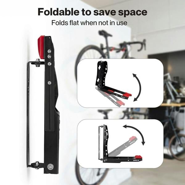 Monvelo Bike Racks Garage Wall Mount Bicycle Storage Adjustable Foldable Swivel
