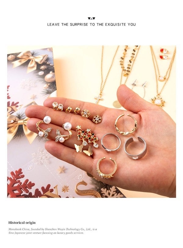 Leaper Christmas Jewellery Countdown Calendar