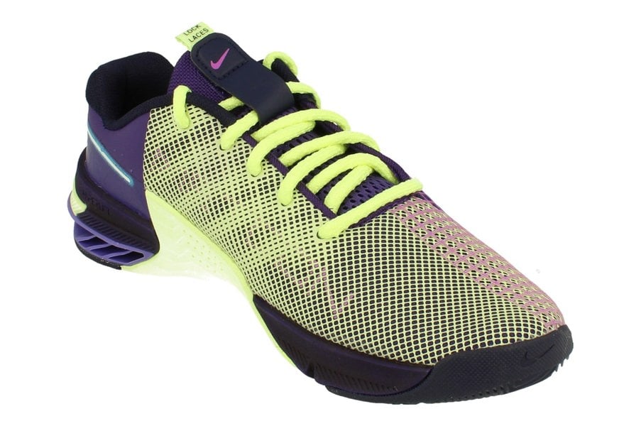 Nike Metcon 8 AMP Womens Trainers Dv1168  500 - Deep Purple Baltic Blue 500 - Photo 3
