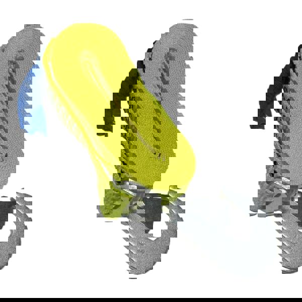 SECUREFIXDIRECT Fall Protection Ratchet Strap with Twisted Snap Hooks 2T 15M (Flatbed Truck Trailer Platform Safety)