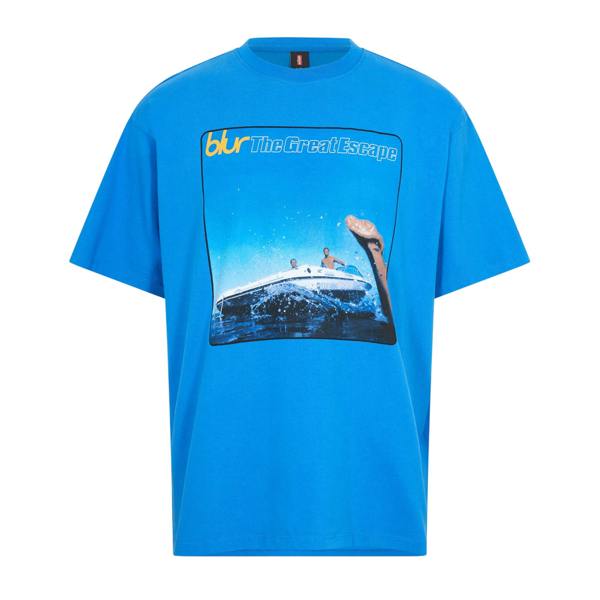 Levis Unisex Adult The Great Escape Blur Regular T-Shirt - True Blue - 