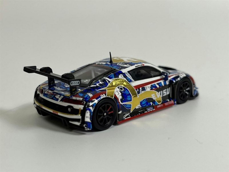 Pop Race Audi R8 LMS Evisu Racing x Works Macau GP 2020 Marchy Lee 1:64 Pop Race PR64R8LMSEVISU